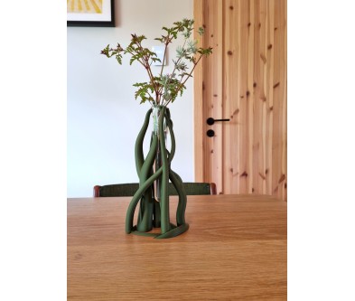 Vase "Entangle tube"