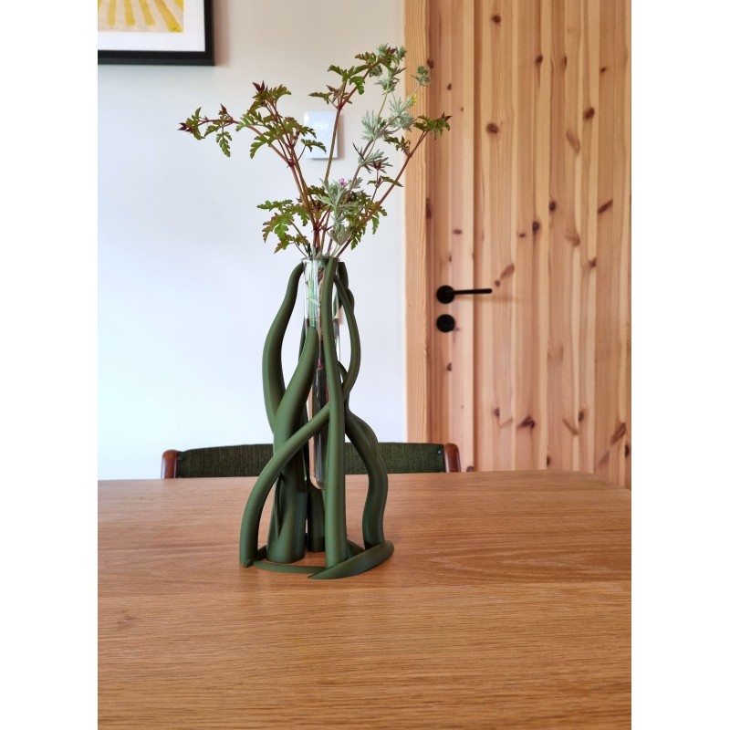 Vase "Entangle tube"