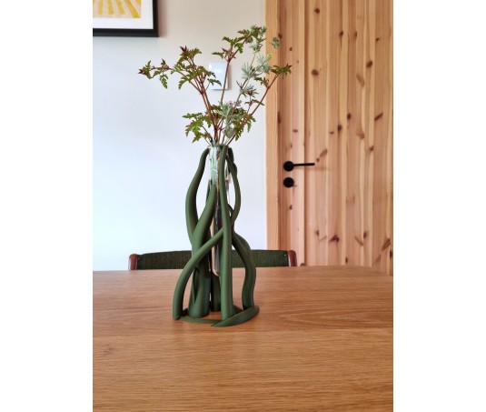 Vase "Entangle tube"