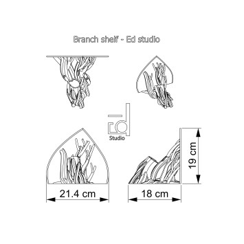 Hylde "Branch shelf"