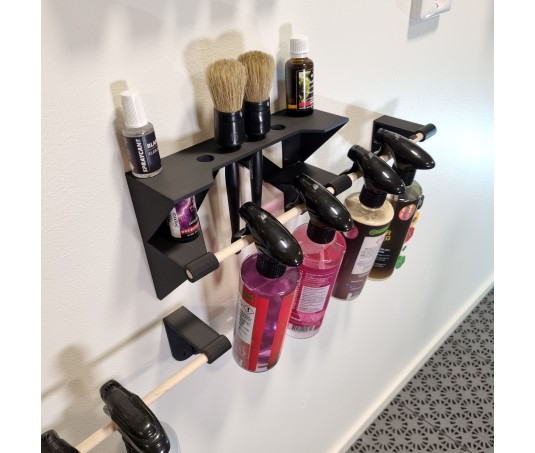 Sprayflaskeholder / penselholder