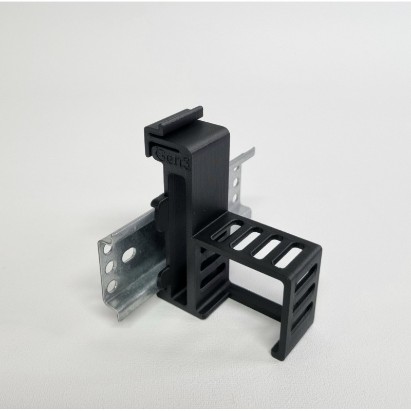 Shelly 1 mini Gen:3-4 DIN-beslag