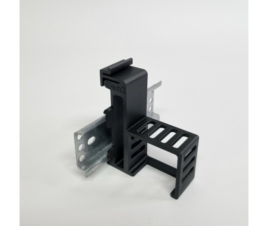 Shelly 1 mini Gen:3-4 DIN-beslag