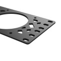 10" Rack-blæserpanel til 2 × 80 mm blæsere