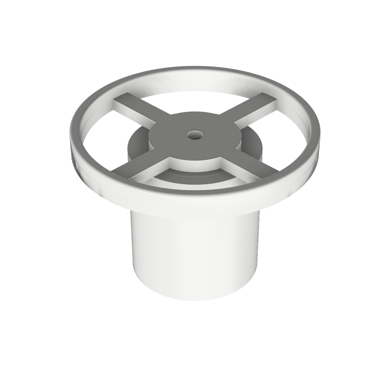 Netatmo Regn- og Vindsensor rørbeslag (40mm)