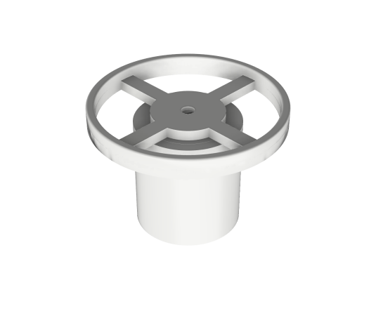 Netatmo Regn- og Vindsensor rørbeslag (40mm)