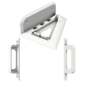 Starlink router Gen.1 + strømadapter vægbeslag Starlink router Gen.1 + strømadapter vægbeslag
