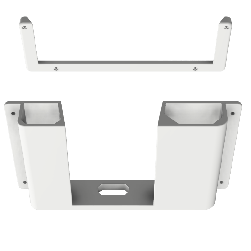 Starlink router Gen.3 + strømadapter vægbeslag